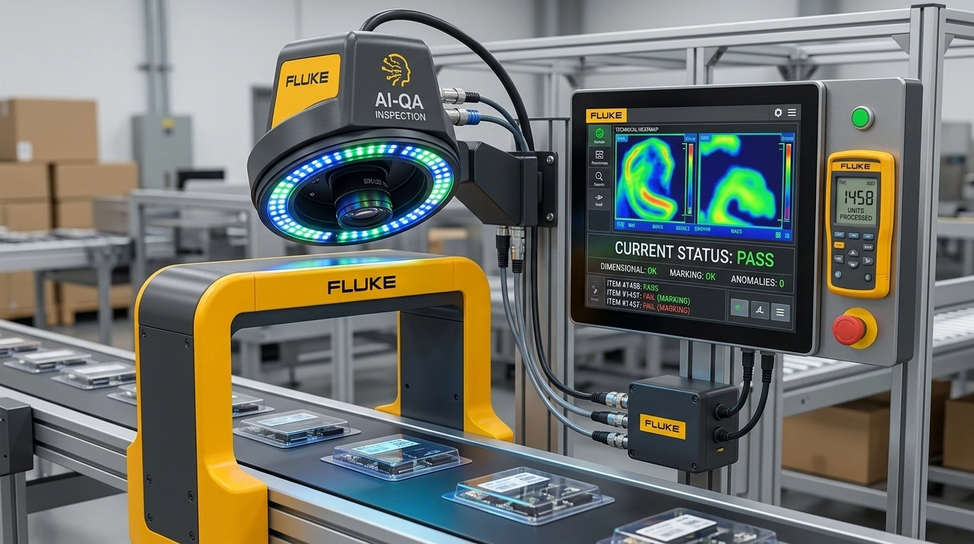AI quality inspection station