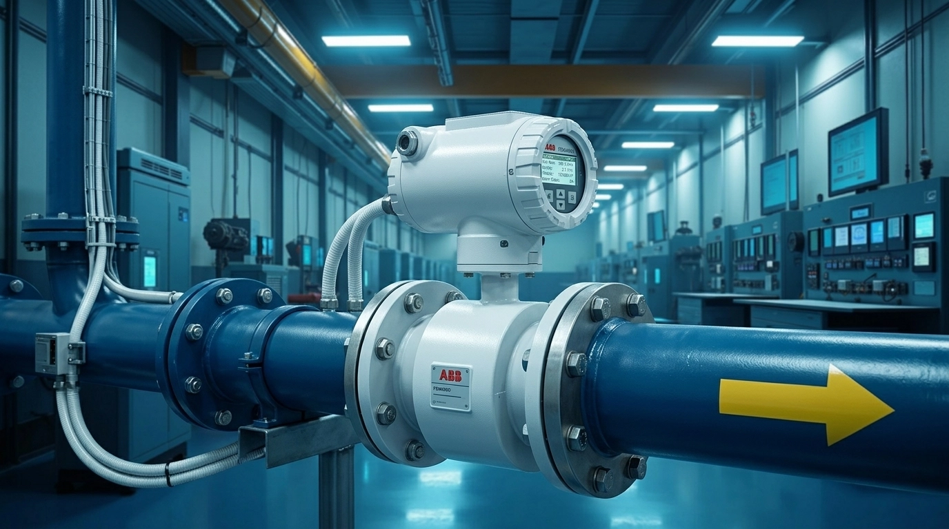 Precision in Flow: ABB Electromagnetic Solutions for Water and Wastewater